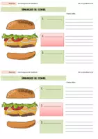 Vorschau - Arbeitsblätter - Hamburguesa del feedback - Seite 1