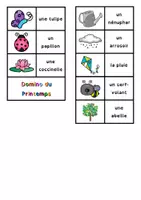 Aperçu - Jeux - jeux de français sur le printemps - Page 1