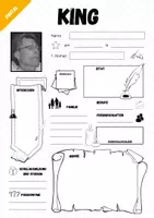 Vorschau - Arbeitsblätter - Stephen King - Steckbrief - Seite 2