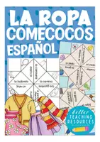 Vista previa - Juegos / Gamificación - la ropa - juego "comecocos" Español / E.L.E en la primaria (juego de papel) - Portada