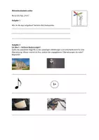 Vorschau - Arbeitsblätter - Onlinewörterbuch Arbeitsblatt - Deckblatt