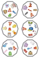 Vorschau - Spiele - Picture match: Clothes (3. Klasse) Playway - Seite 1