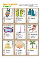 Vista previa - Juegos / Gamificación - Sag es nicht! Deutsch Sommer Spiel - página 3