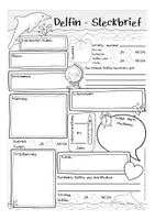 Aperçu - Apprentissages en autonomie - DELFIN Steckbrief deutsch / allemand Biologie / bilingualer Unterricht - Page 2
