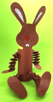 Vorschau - Arbeitsblätter - Basteln für Ostern: Haseneierbecher - Seite 2