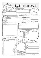 Aperçu - Feuilles d'exercices - IGEL Steckbrief deutsch / allemand Biologie / bilingualer Unterricht - Page 2