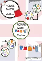 Vorschau - Spiele - Picture match: Clothes (2. Klasse) Playway - Deckblatt