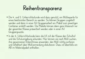 Vorschau - Unterrichtsreihen - Müll: Unterrichtsreihe (Kl. 2/3) - Seite 3