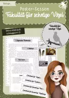 Vorschau - Arbeitsblätter - Poster-Session: Fakultät für schräge Vögel - Deckblatt