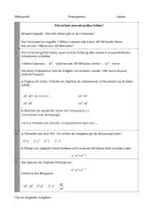 Vorschau - Arbeitsblätter - Potenzgesetze - Mit großen Zahlen Rechnen - Deckblatt
