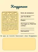 Aperçu - Feuilles d'exercices - Lothar Krappmann - Feuille de travail - Page de couverture