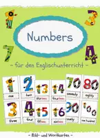 Vorschau - Poster - Flashcards - Numbers / Zahlen - Bildkarten für Englisch - Deckblatt