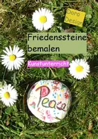 Vorschau - Mal- und Bastelvorlagen - Friedenssteine anmalen und ein Foto davon machen - Deckblatt
