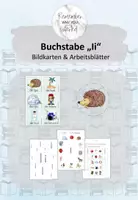 Vorschau - Arbeitsblätter - Buchstabe Ii: Bildkarten und Arbeitsblätter - Deckblatt