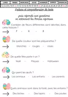 Aperçu - Feuilles d'exercices - Mon cahier d'activités de Pâques 2' - Page 3