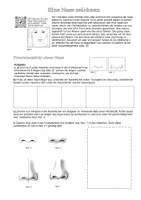 Vorschau - Arbeitsblätter - Nase zeichnen / Übungsblätter / Erklärvideo - Deckblatt