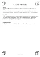Vorschau - Stundenentwürfe - Stationsarbeit zu Würfelgebäuden inkl. Stationsaufsteller und Expertenarbeit - Seite 1