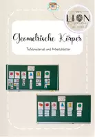 Vorschau - Arbeitsblätter - geometrische Körper (Tafelmaterial, Arbeitsblätter) - Deckblatt