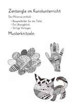 Vorschau - Arbeitsblätter - Zentangle Kunststunde Grundschule - Deckblatt