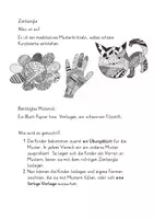 Vorschau - Arbeitsblätter - Zentangle Kunststunde Grundschule - Seite 1