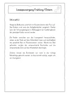 Vorschau - Arbeitsblätter - Lesespaziergang Frühling/Ostern - Seite 2