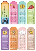 Vista previa - Juegos / Gamificación - 1x1 Llavero | Llavero de tablas de multiplicar | Pequeñas tablas de multiplicar - página 3