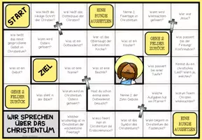 Vorschau - Arbeitsblätter - DAS CHRISTENTUM - Plauderbrettspiel - Seite 1