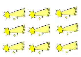 Vorschau - Bildkarten - Sternenhimmel für Wünsche und Ziele - Seite 2