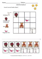 Vorschau - Stationenlernen - Valentinstag Sudoku Knobeln sprachsensibel 2018 - Seite 3