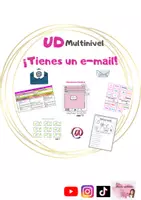 Vista previa - Unidades / Secuencias / Situaciones de Aprendizaje - UNIDAD DIDÁCTICA MULTINIVEL ¡Tienes un e-mail! - Portada