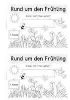 Vorschau - Arbeitsblätter - Frühlingsheftchen für die 1. Klasse - Seite 1