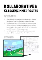 Vorschau - Mal- und Bastelvorlagen - Kooperatives Klassenzimmerposter - "Klassengemeinschaft" - Seite 2