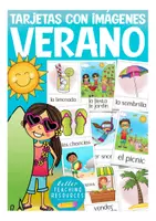 Vorschau - Poster - VERANO (Sommer) Bildkarten Spanisch / Español (Bild- und Wortkarten) - Deckblatt