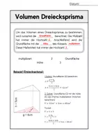 Vorschau - Arbeitsblätter - Volumen | Beispielkarten - Seite 3