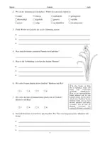 Vorschau - Arbeitsblätter - Arbeitsblatt Gedicht Goethe: Frühzeitiger Frühling - als PDF & Word - Seite 2