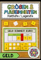 Vorschau - Fördermaterial/Inklusion - GRÖßEN UND MAßEINHEITEN - Geld (Hilfestellung) - Deckblatt