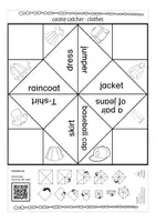 Aperçu - Jeux - CLOTHES cootie catcher English / Anglais (jeu) - Page 3