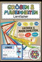 Vorschau - Mal- und Bastelvorlagen - GRÖßEN UND MAßEINHEITEN - Fächer - Deckblatt