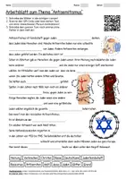 Vorschau - Arbeitsblätter - Arbeitsblatt "Antisemitismus" + Onlineübung & MP3 + Mindmap + Infografik - Deckblatt