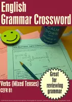 Vorschau - Spiele - Verbs - Mixed Tenses | English Vocabulary Crossword - Deckblatt