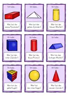 Vorschau - Spiele - 2 Lesespiele: Ich habe... Wer hat...? Geometrische Körper - Seite 2
