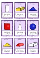 Vorschau - Spiele - 2 Lesespiele: Ich habe... Wer hat...? Geometrische Körper - Seite 3