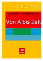 Vorschau - Arbeitsblätter - Alphabet und Wörterbuch - alphabetische Sortierung und sicheren Umgang mit dem Cornelsen-Grundschulwörterbuch erlernen - Materialsammlung - Deckblatt