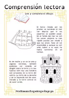 Vorschau - Arbeitsblätter - Comprensión lectora - Primeros niveles - Deckblatt