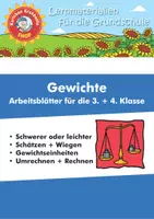 Vorschau - Arbeitsblätter - Gewichte - Arbeitsblätter - Karlchen Krabbelfix - Deckblatt
