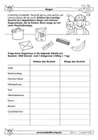 Vorschau - Arbeitsblätter - Gewichte - Arbeitsblätter - Karlchen Krabbelfix - Seite 3