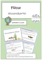 Vorschau - Stundenentwürfe - Wissenskartei Fluss - Deckblatt