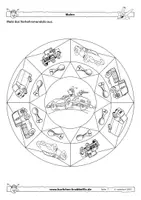 Vorschau - Arbeitsblätter - Augen auf im Verkehr - 3.+4. Kl. - fächerübergreifende Arbeitsblätter - Krabbelfix - Seite 1