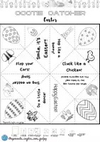 Vista previa - Juegos / Gamificación - Easter cootie catcher - página 2