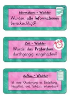 Vorschau - Anderer Materialtyp - Wächterkarten zum Thema "Bericht" - Seite 3